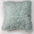 Newborn Baby Tibetan Lamb Fur Fabric Cushion